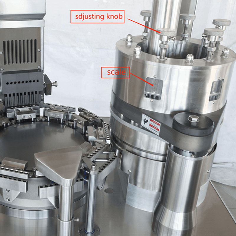 NJP-1200 automatikus kapszula töltőgép
